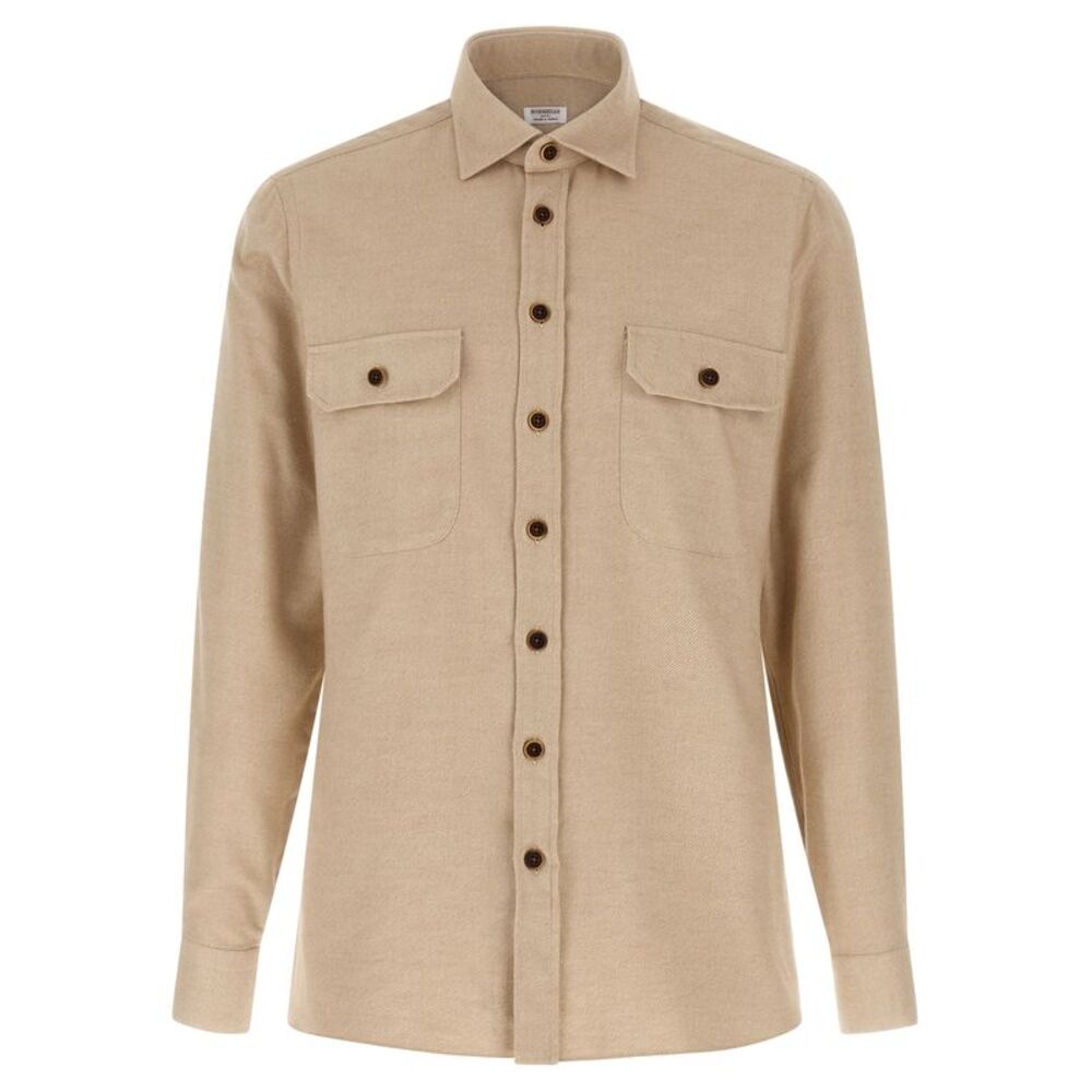 Borriello Men Flannel Shirt